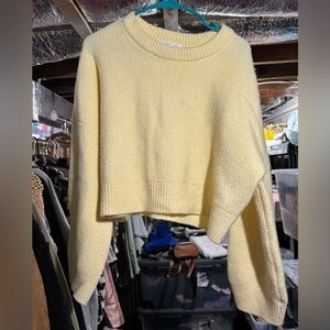 Primark Soft Yellow Crew Neck Sweater